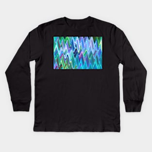 Spring waves Kids Long Sleeve T-Shirt